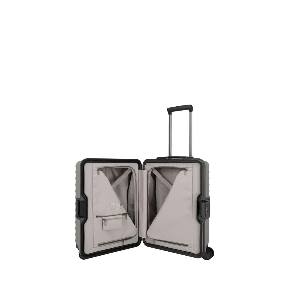 Titan LITRON FRAME 4-Rollen-Kabinentrolley S - Champagner