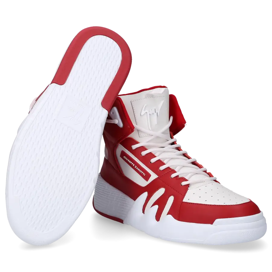 Giuseppe Zanotti - Sneaker high TALON Kalbsleder - rot