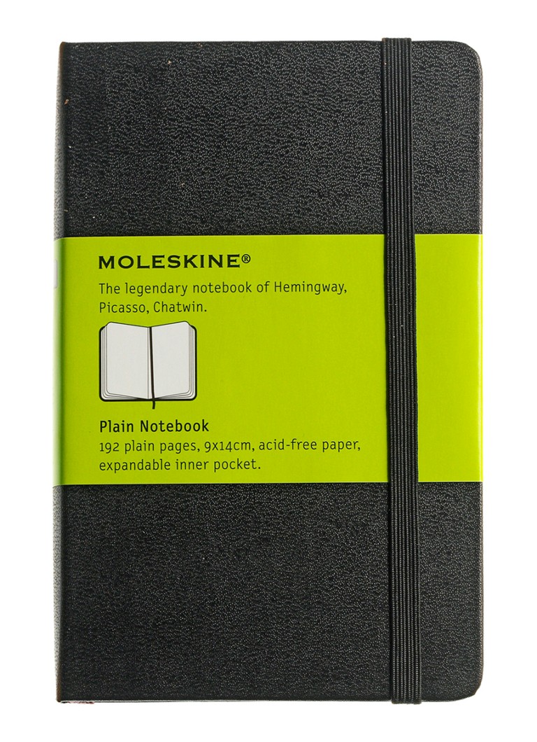 Moleskine Notebook Pocket Plain Hard Cov