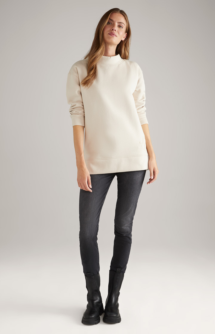 Sweatshirt in Beige
