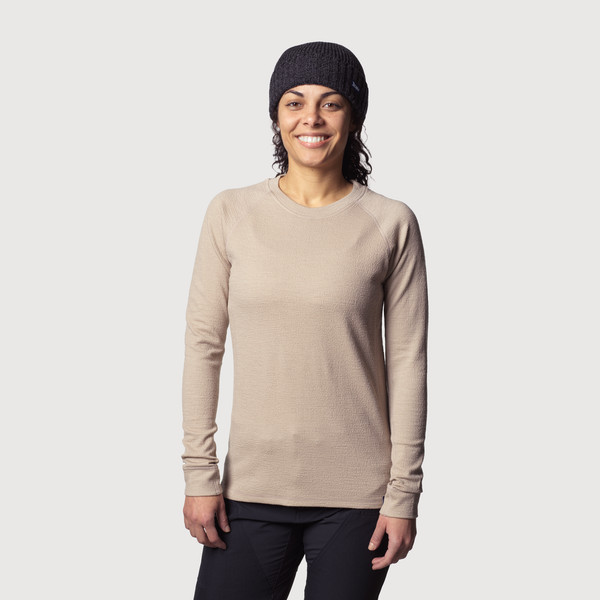 MIDLANA 340 MERINO SWEATER W Damen - Wollpullover