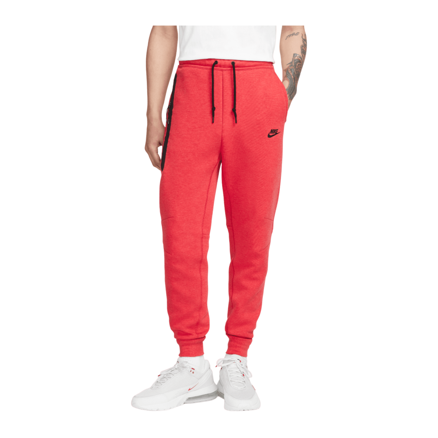 Nike Tech Fleece Jogginghose Rot Schwarz F672
