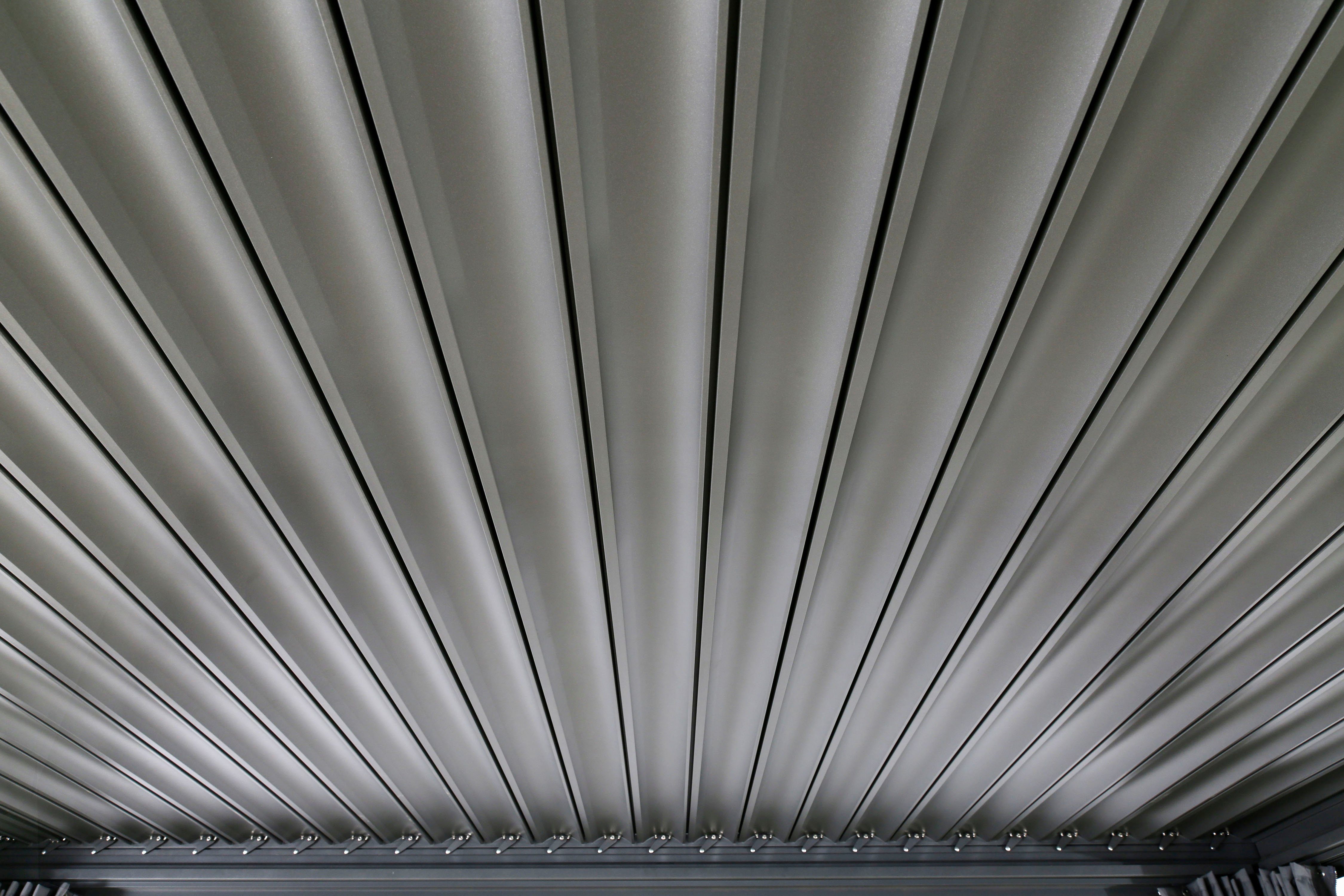 KONIFERA Pavillon Palma, mit 8 Seitenteilen, (Set), Pergola, mit Lamellendach, BxT: 300x300 cm oder 400x300 cm
