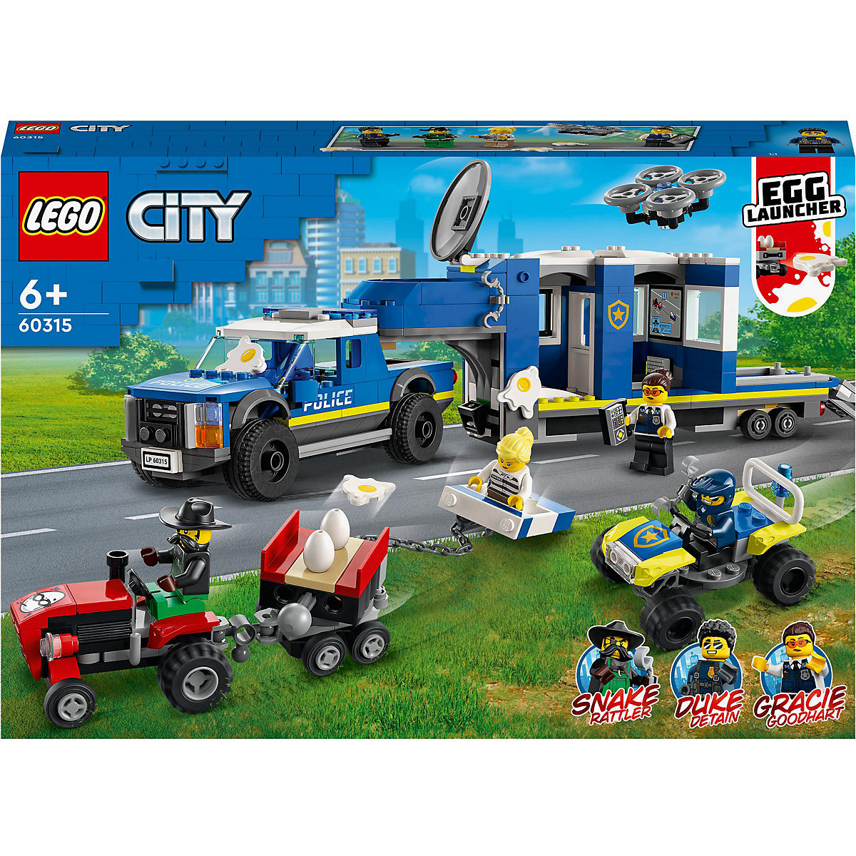 LEGO® City 60315 Mobile Polizei-Einsatzzentrale