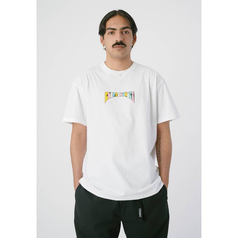 Cleptomanicx Boss Gull Printshirt Herren