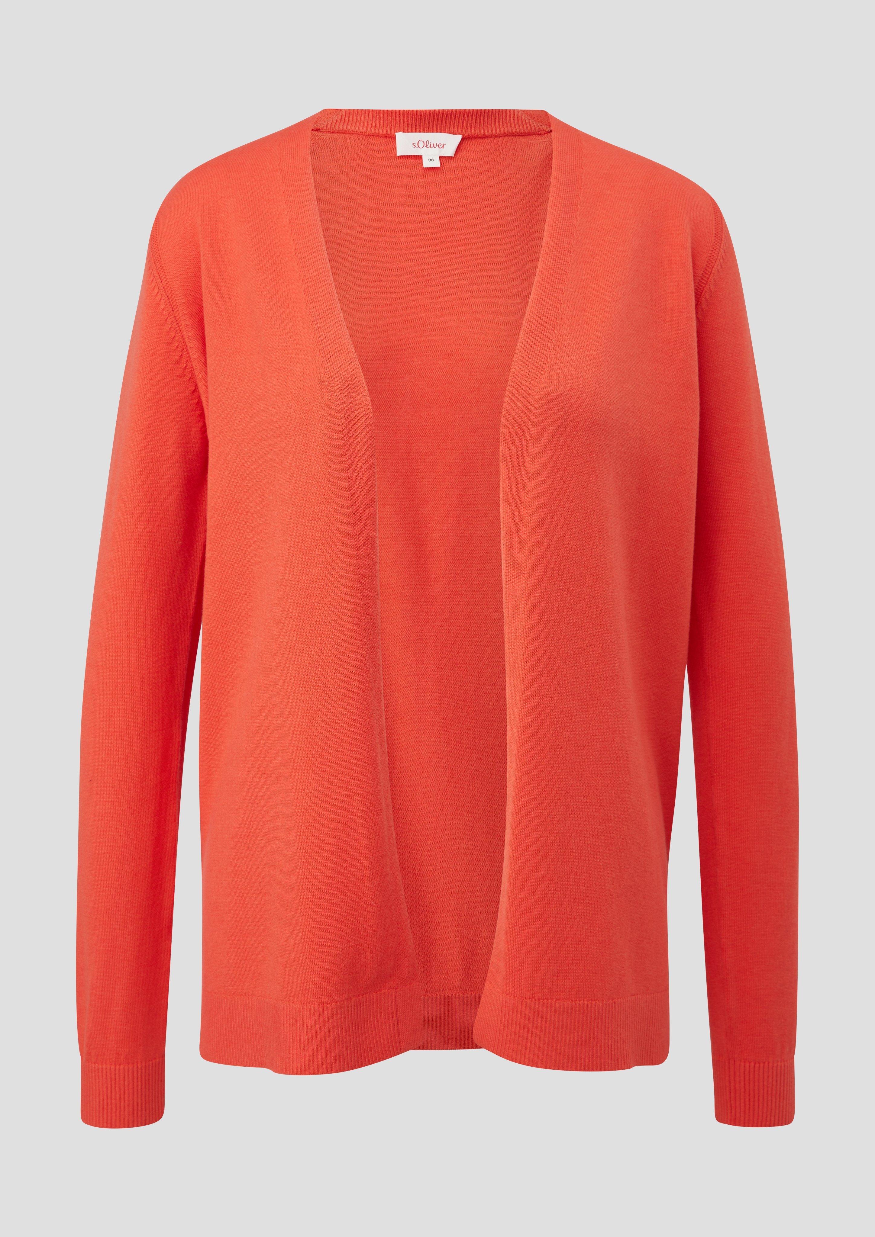 Strickjacke aus Baumwoll-Viskosemix  2144133-2590