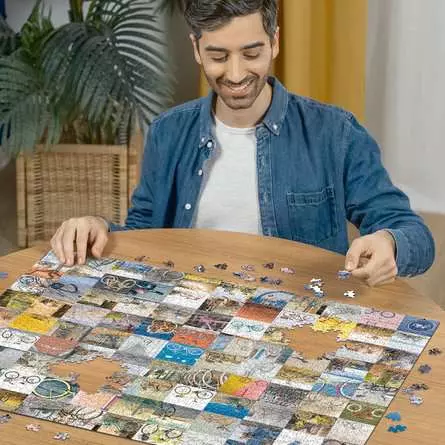 Puzzle 1500 Teile - 99 Fahrräder und mehr...