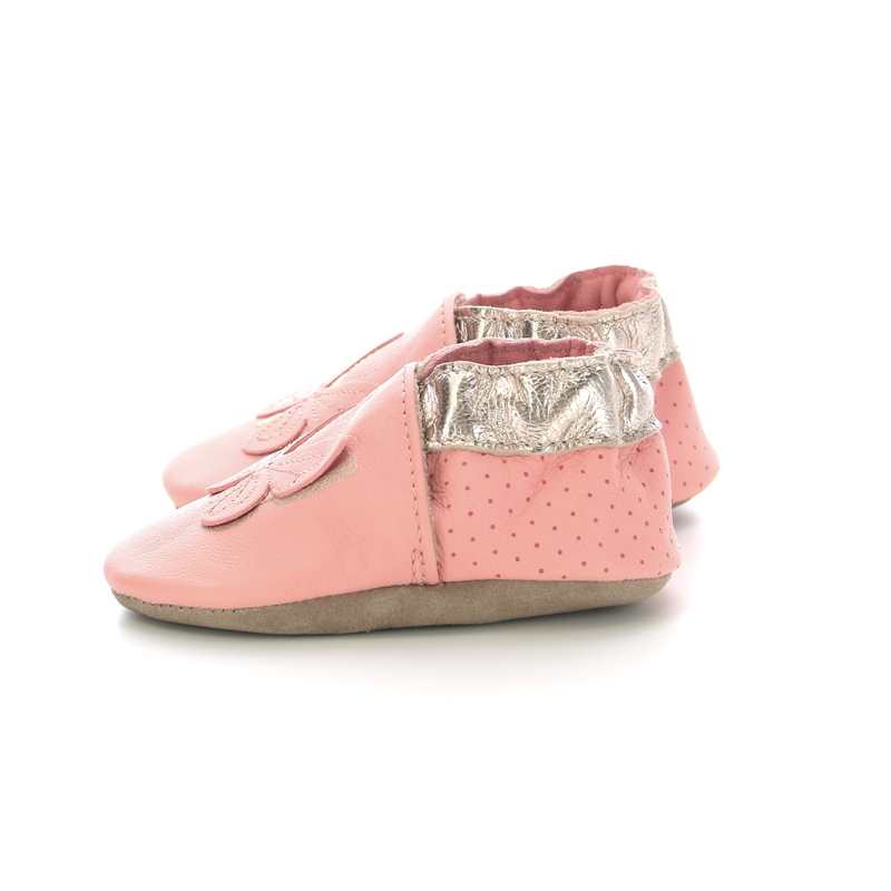 Chaussons cuir tannage vegetal Fly In The Wind