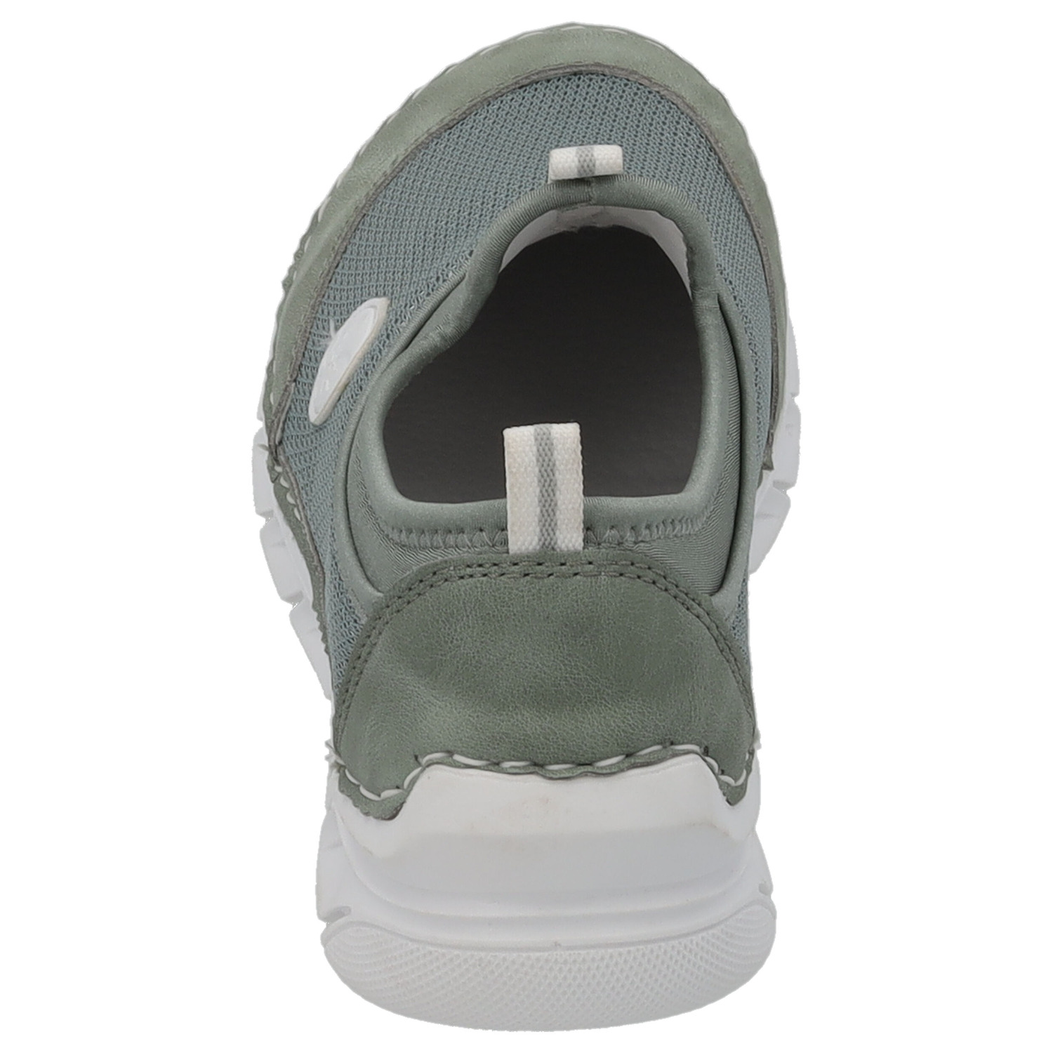 Rieker 55058, Slip-On-Sneaker, Damen, mint/weiß/perlmint