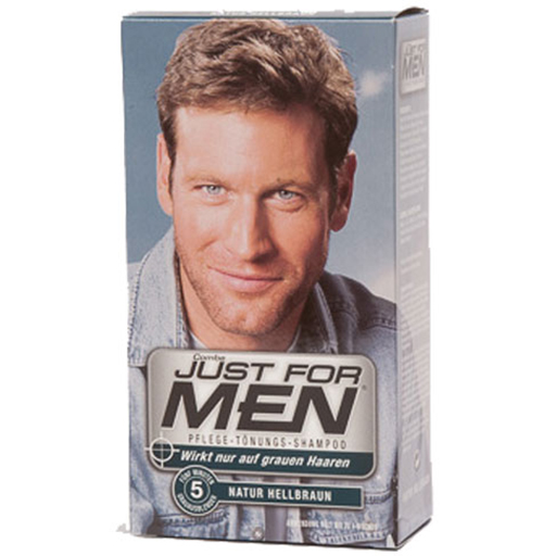 JUST for men Tönungsshampoo hellbraun  60 ml  Shampoo