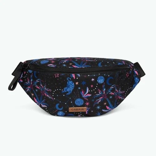 Small Jupiter black fanny pack