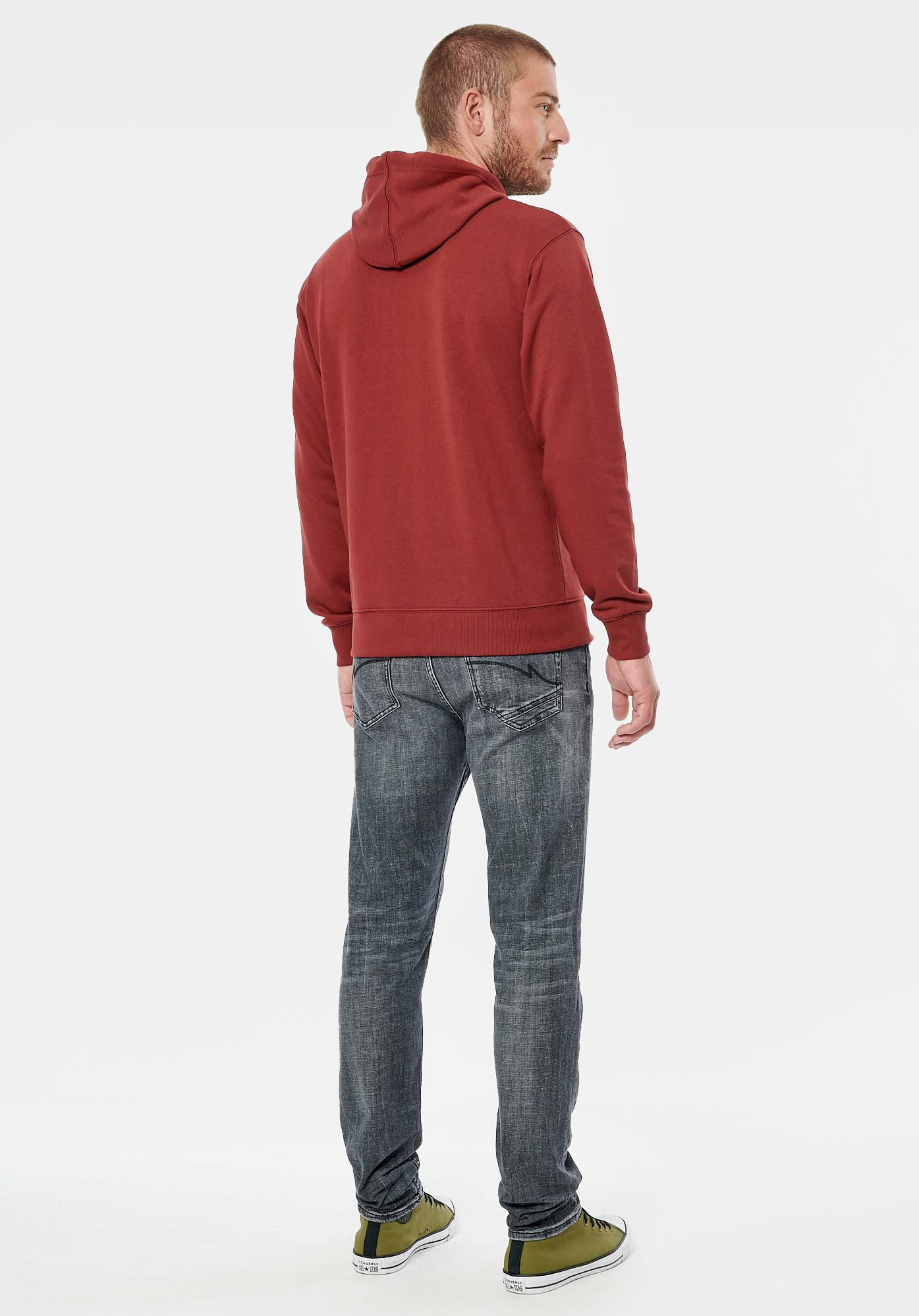 PARK   Sweat bordeaux homme