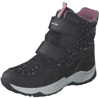 Geox Sentiero Girl Klett Boots in schwarz