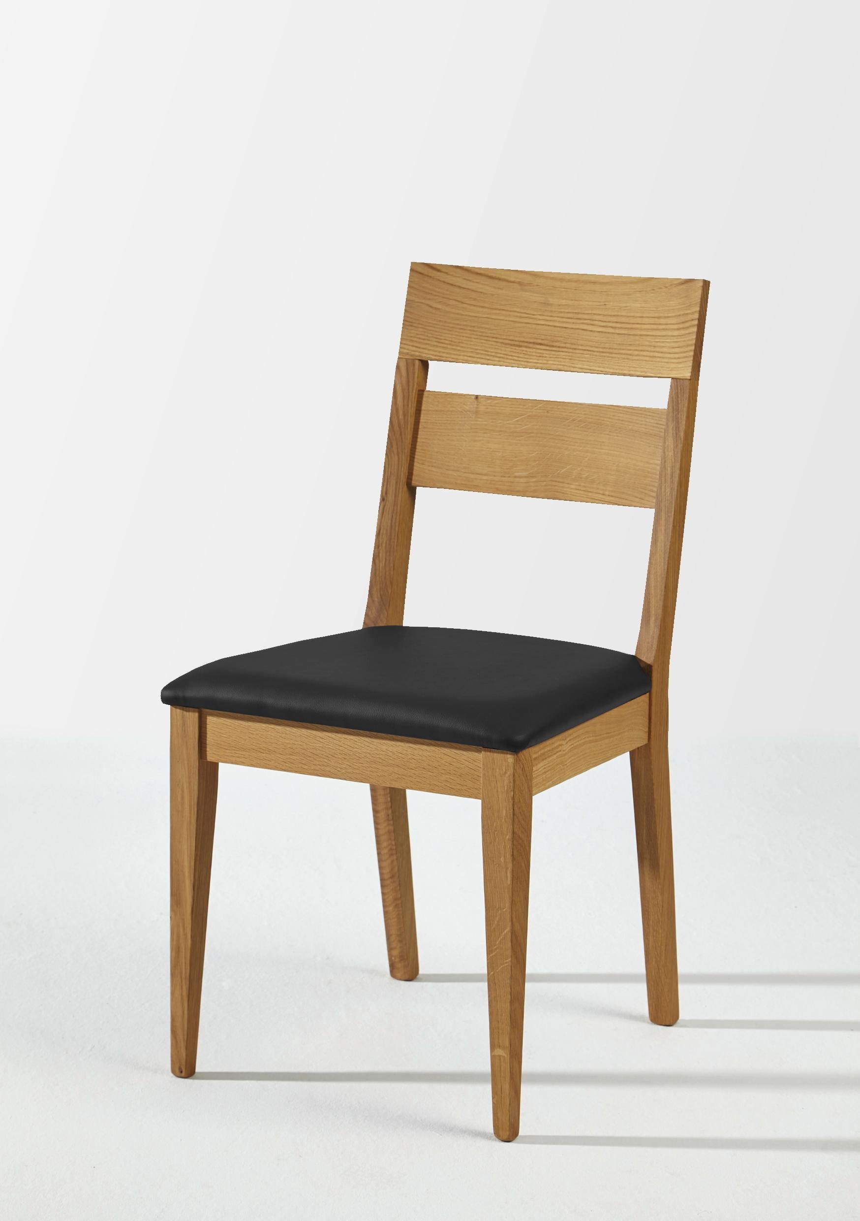 SCHÖSSWENDER 4-Fußstuhl Filippa (Set, 2 St), Gestell aus Massivholz