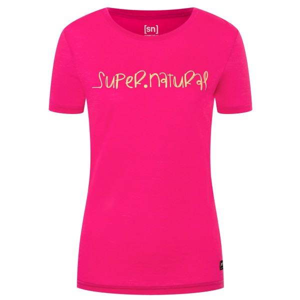 super.natural - Women's Signature Tee - Merinoshirt