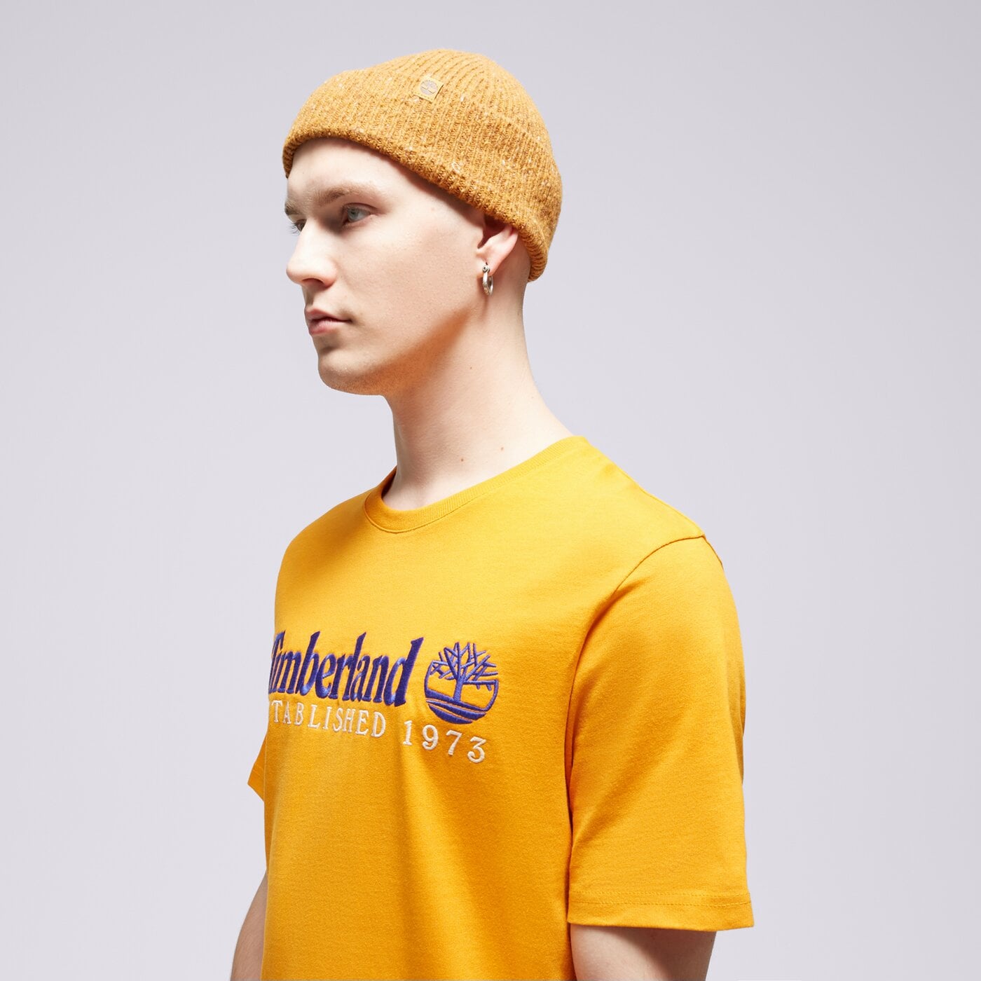 TIMBERLAND T-SHIRT SS EST. 1973 CREW TEE REGULAR Gelb
