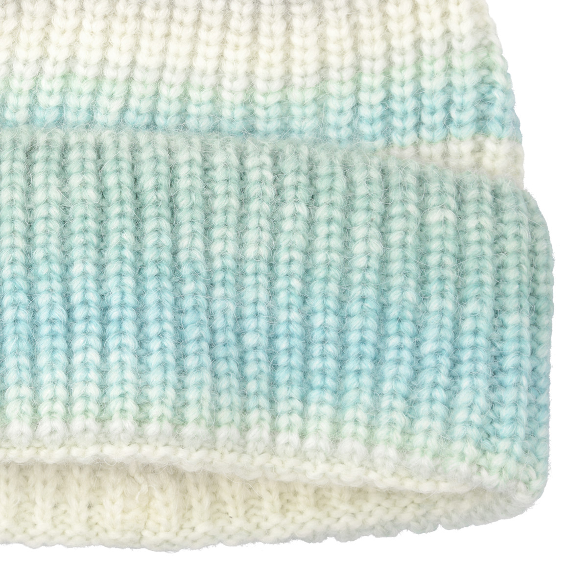 Mädchen Strickmütze mit Farbverlauf