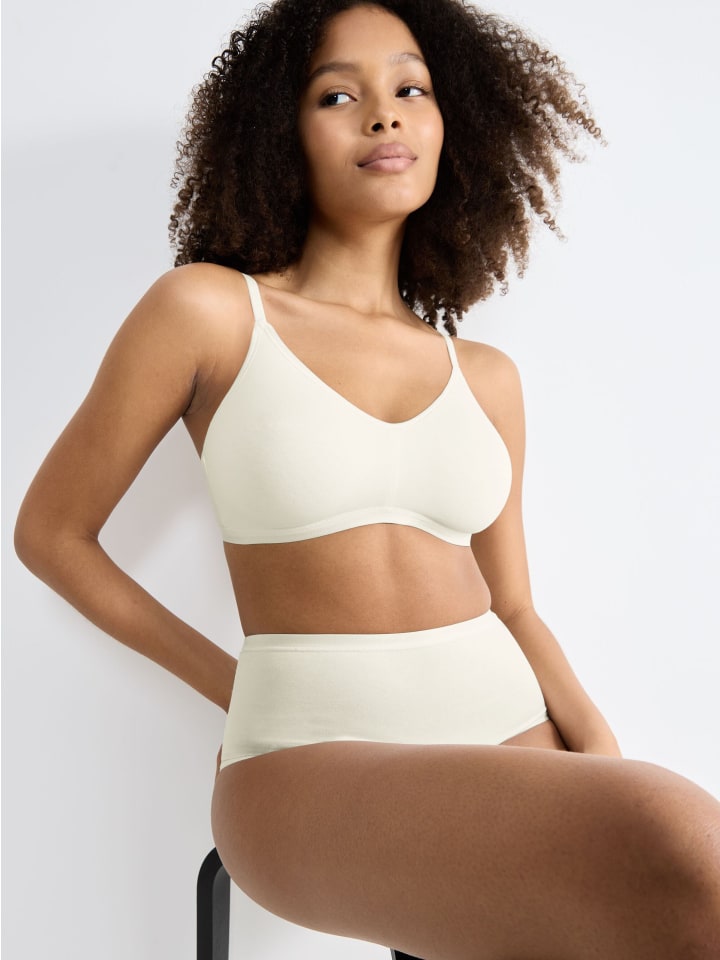 Sloggi Bügelloser BH GO Daily Cotton Soft in SILK WHITE günstig kaufen