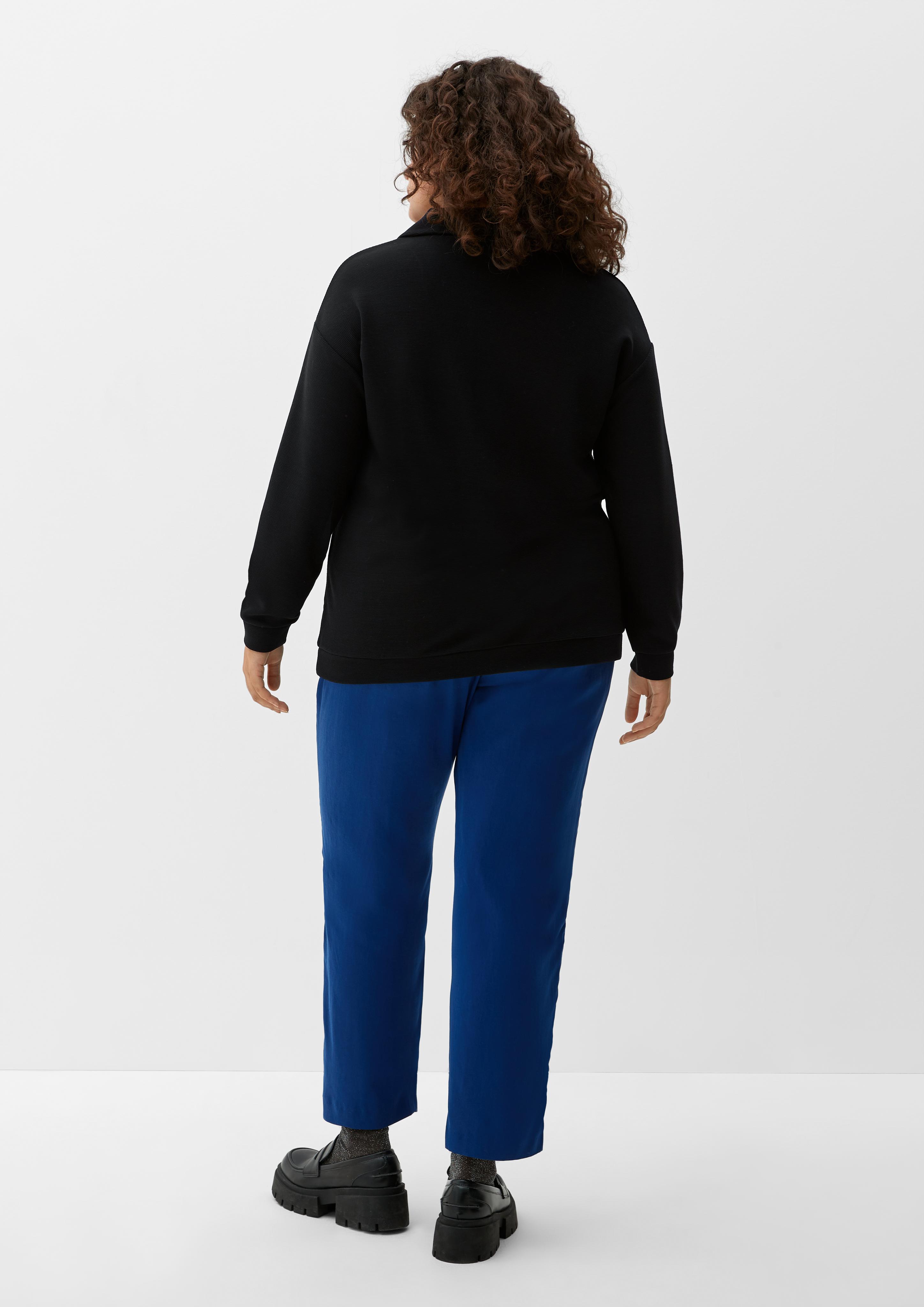 Shirt mit Troyerkragen  2126104-9999
