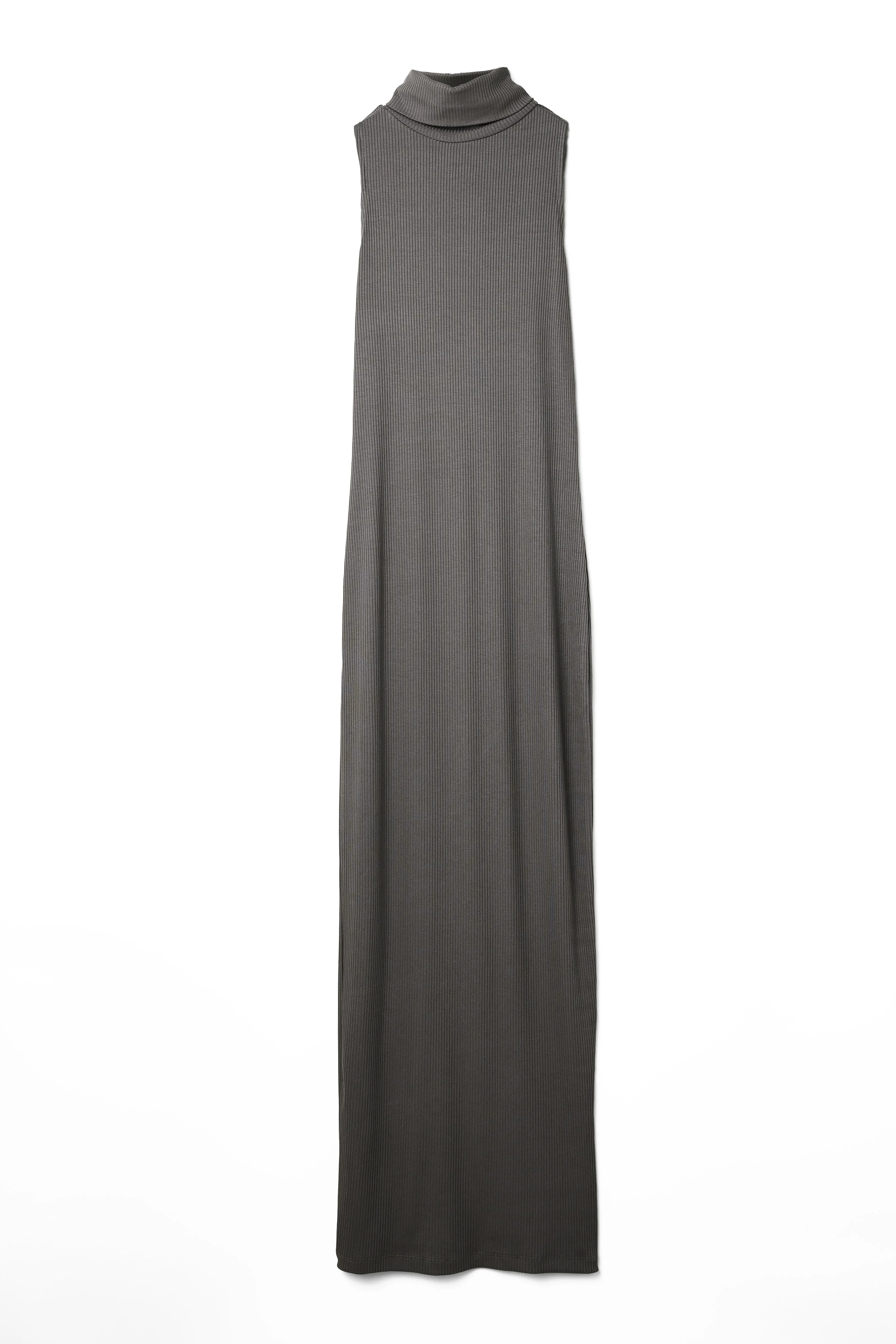 Maxikleid mit hohem Ausschnitt