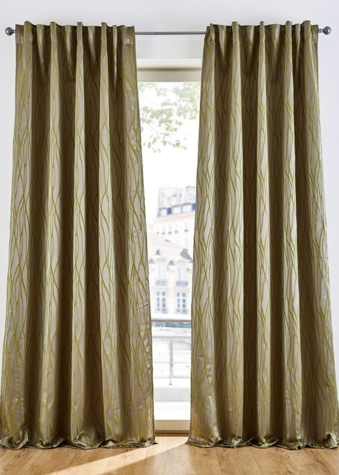 Jacquard Vorhang (1er Pack)