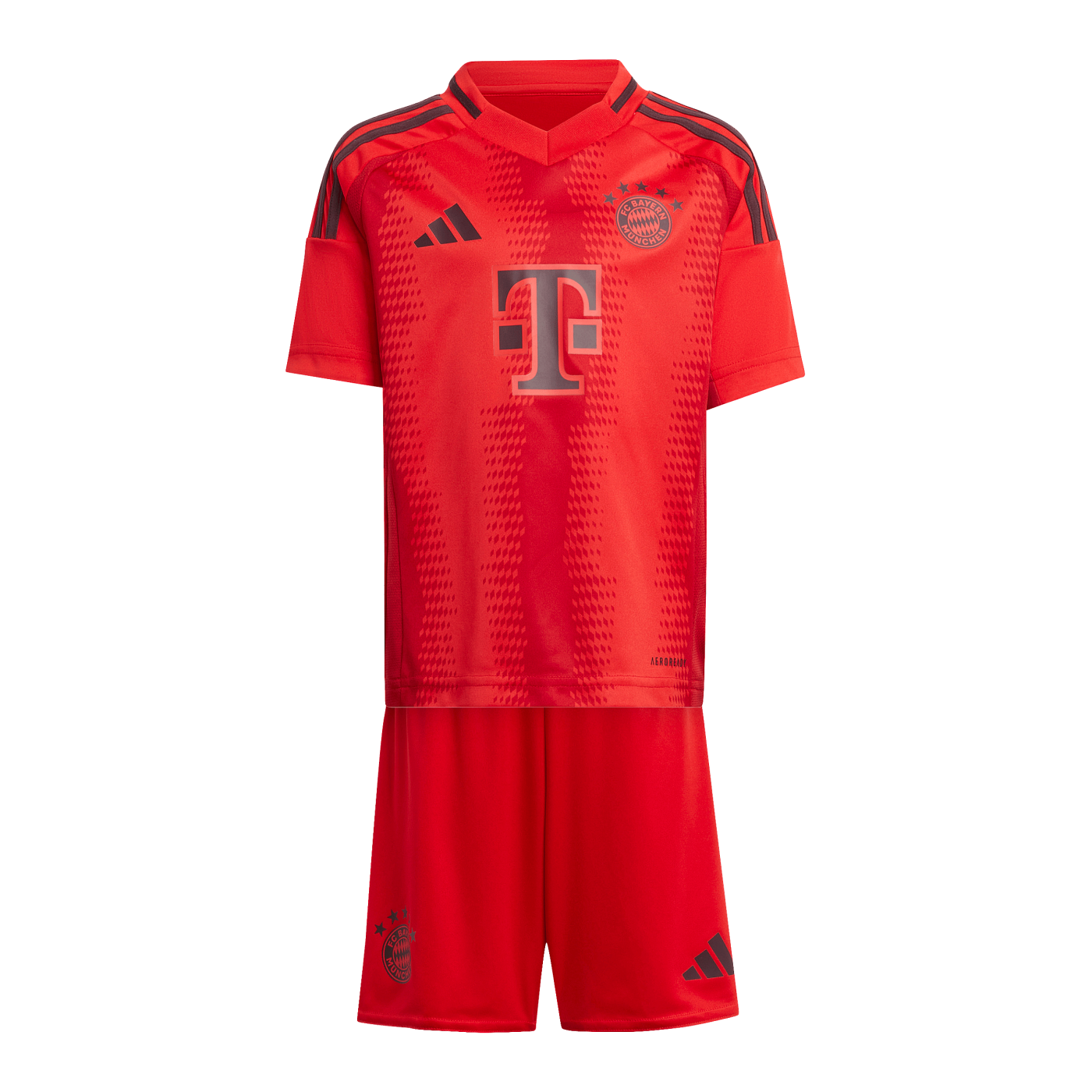 adidas FC Bayern München Minikit Home 2024/2025 Kids Rot