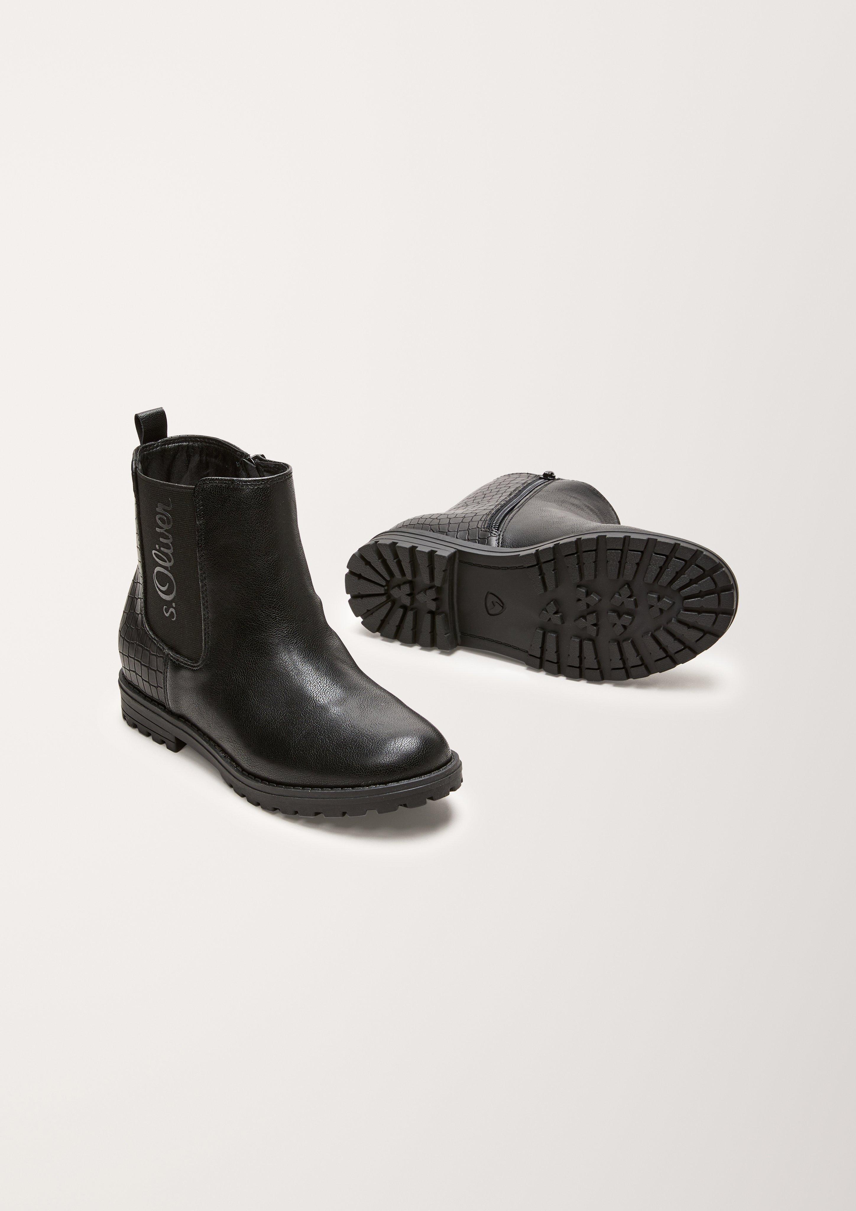 Chelsea-Boots aus Kunstleder  104.107.101.45402-001
