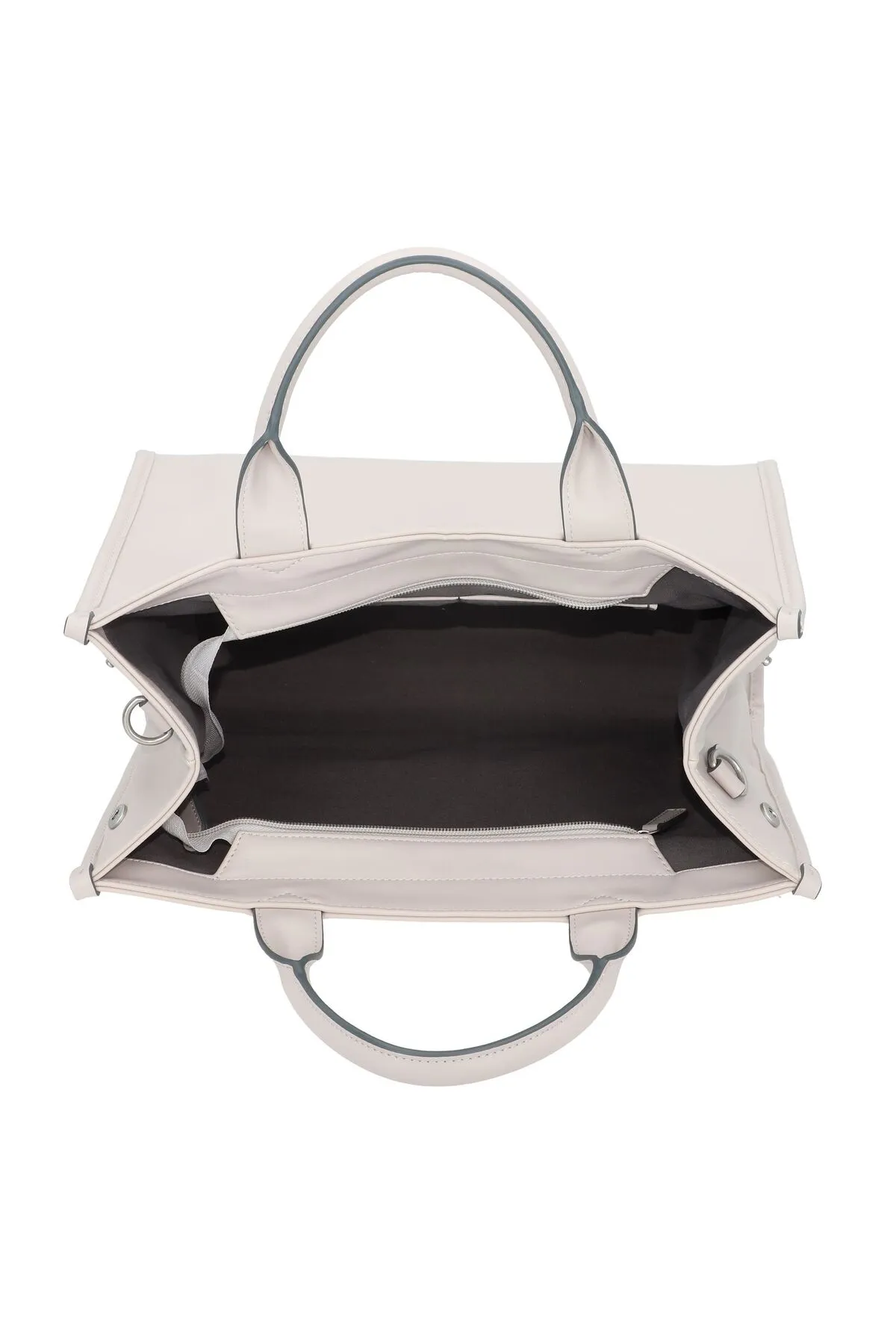 Tom Tailor  Handtasche - Grau - Unifarben
