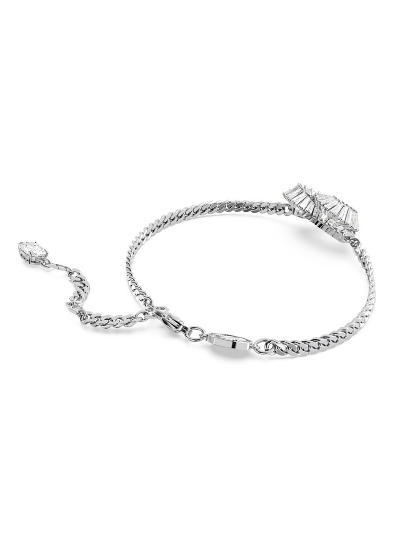 ΒΡΑΧΙΟΛΙ Swarovski MATRIX HRT ΥΦΑΣΜΕΝΟ ΛΕΥΚΟ/