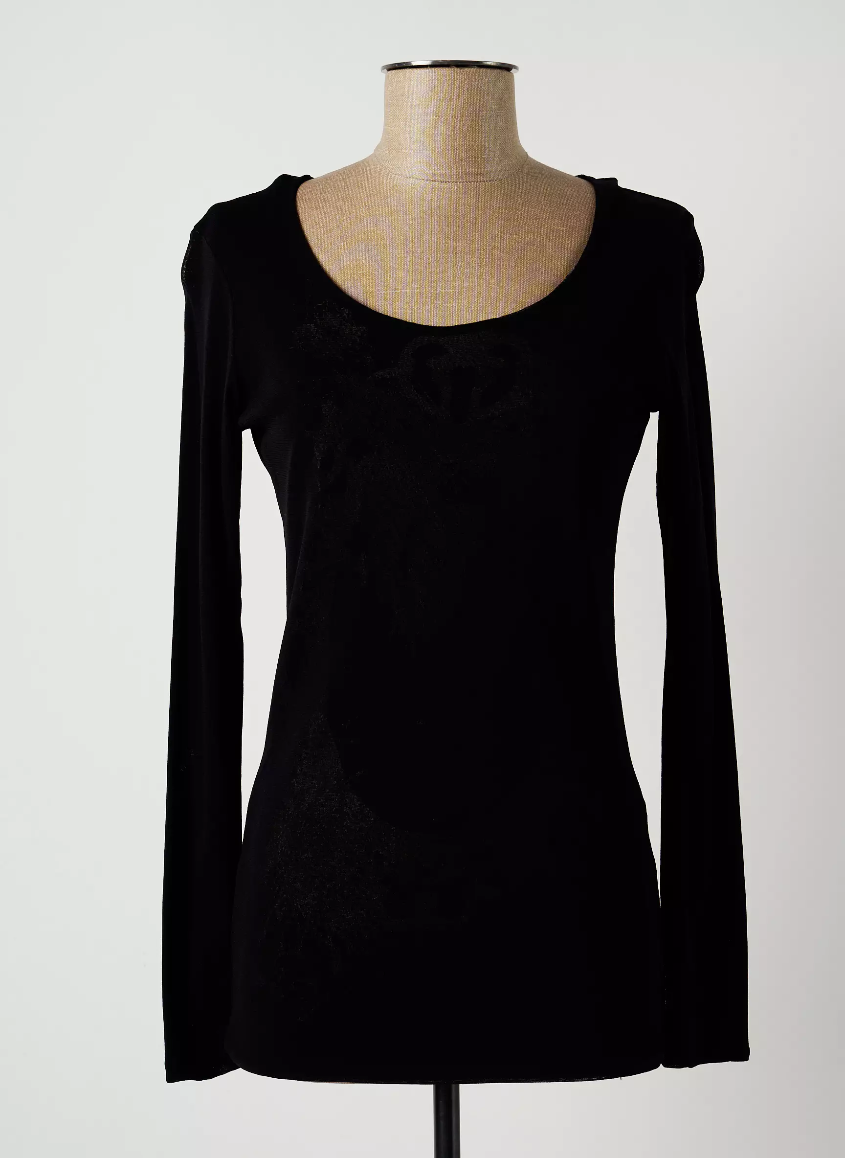 Lauren Vidal Tshirts Femme couleur noir