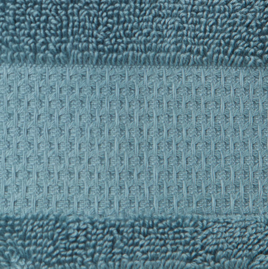 NORA gullfarget håndkle NORA 50x100 cm røykblå