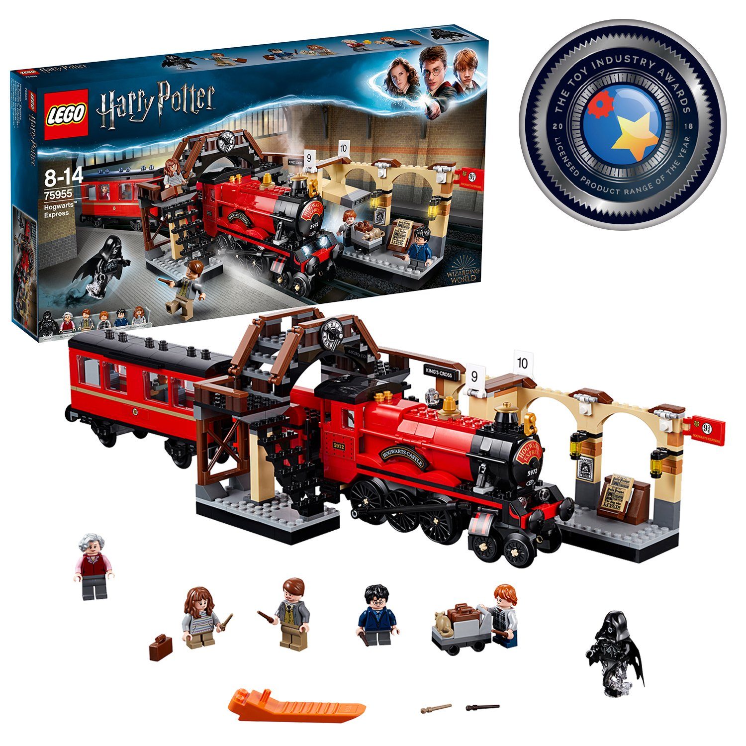LEGO® Konstruktionsspielsteine LEGO® Harry Potter™ - Hogwarts™ Express, (801 St)