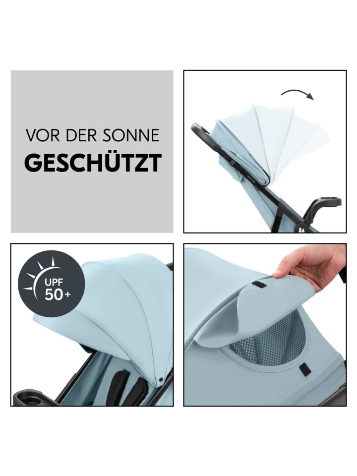 Hauck Buggy Shop N Care - Dusty Blue in blau günstig kaufen onesize