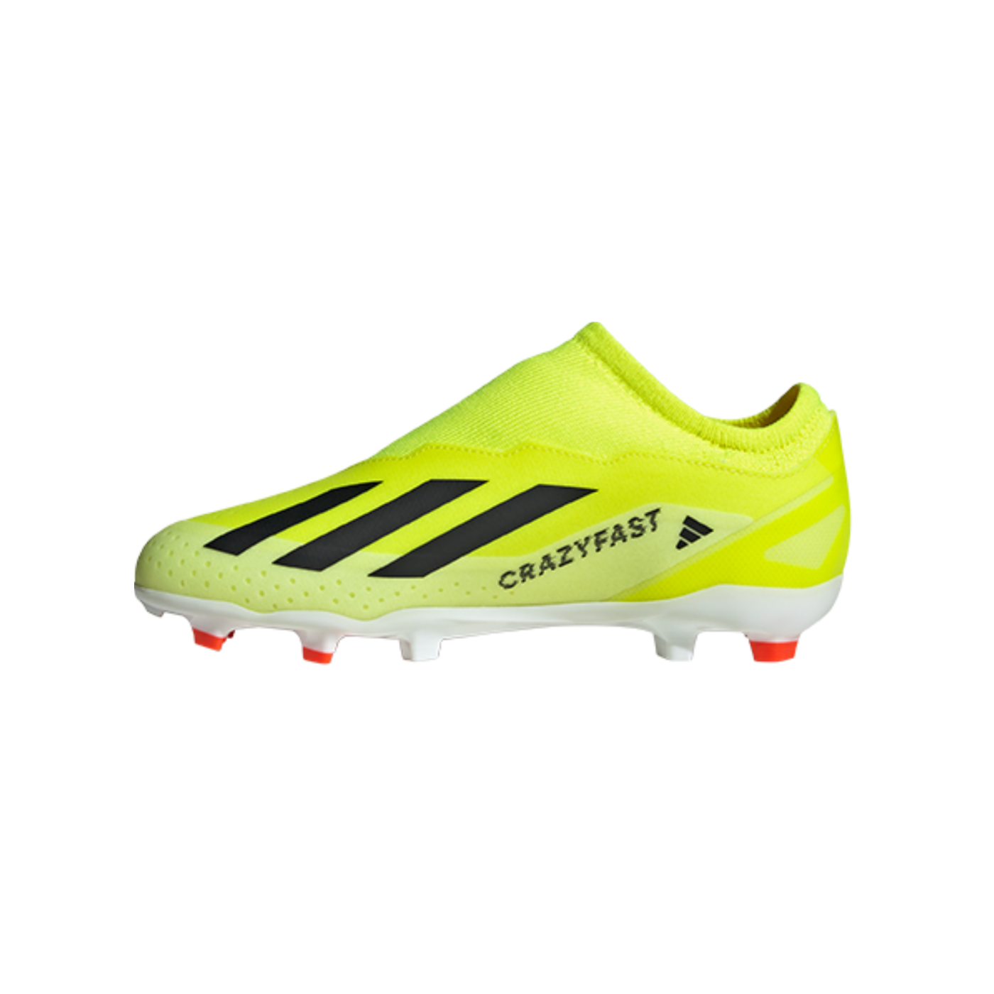 adidas X Crazyfast League LL FG Kids Gelb Schwarz Weiss