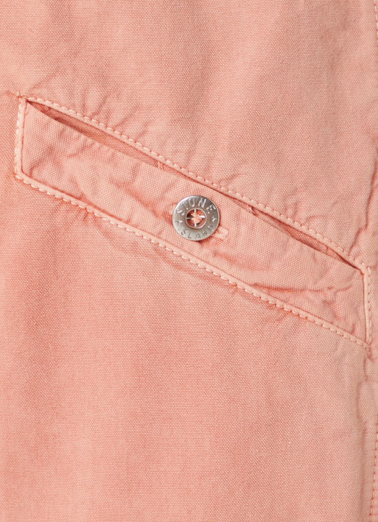 Παντελόνι κανονικής εφαρμογής Stone Island 320T1 με τσέπες και πέτα