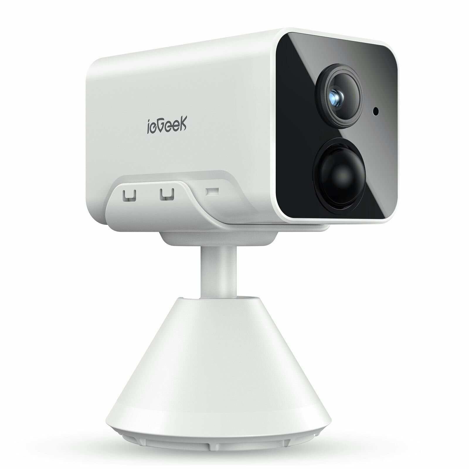 ieGeek Babyphone Babyphone Akku Innenkamera WLAN Überwachungskameras HD für Baby/Tier, Alarmfrist,Alarm ausgelöst,Warnmeldung,Bild teilen,Full HD,1080P,Mehrfachansicht,Geschichte, Humanoid-Erkennung,Alarmbenachrichtigung,Alexa,Überwachungsbereich, PI
