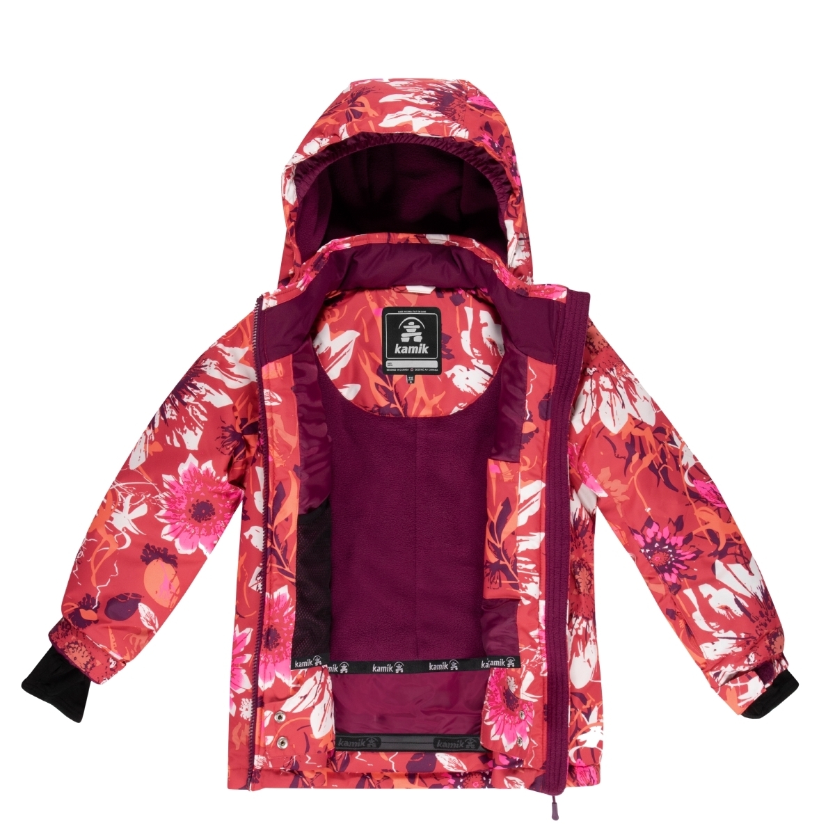 Kamik CASSIA Winterjacke pink