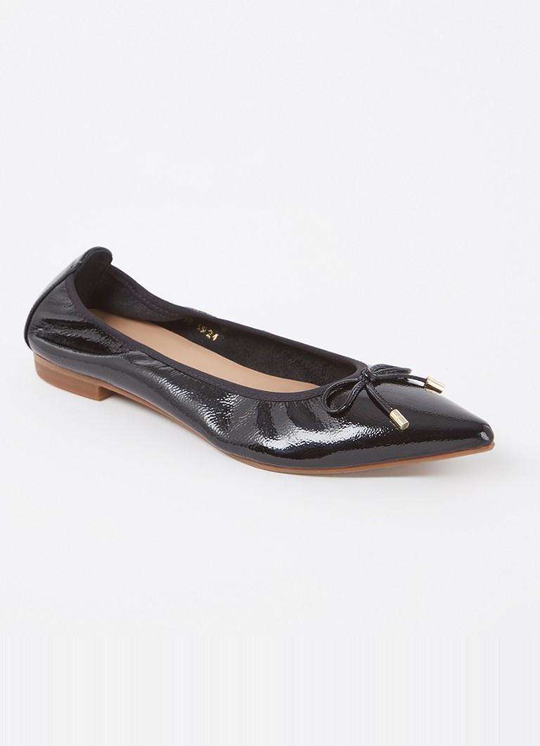 LKBennett Tilly -kiiltonahkaiset ballerinat