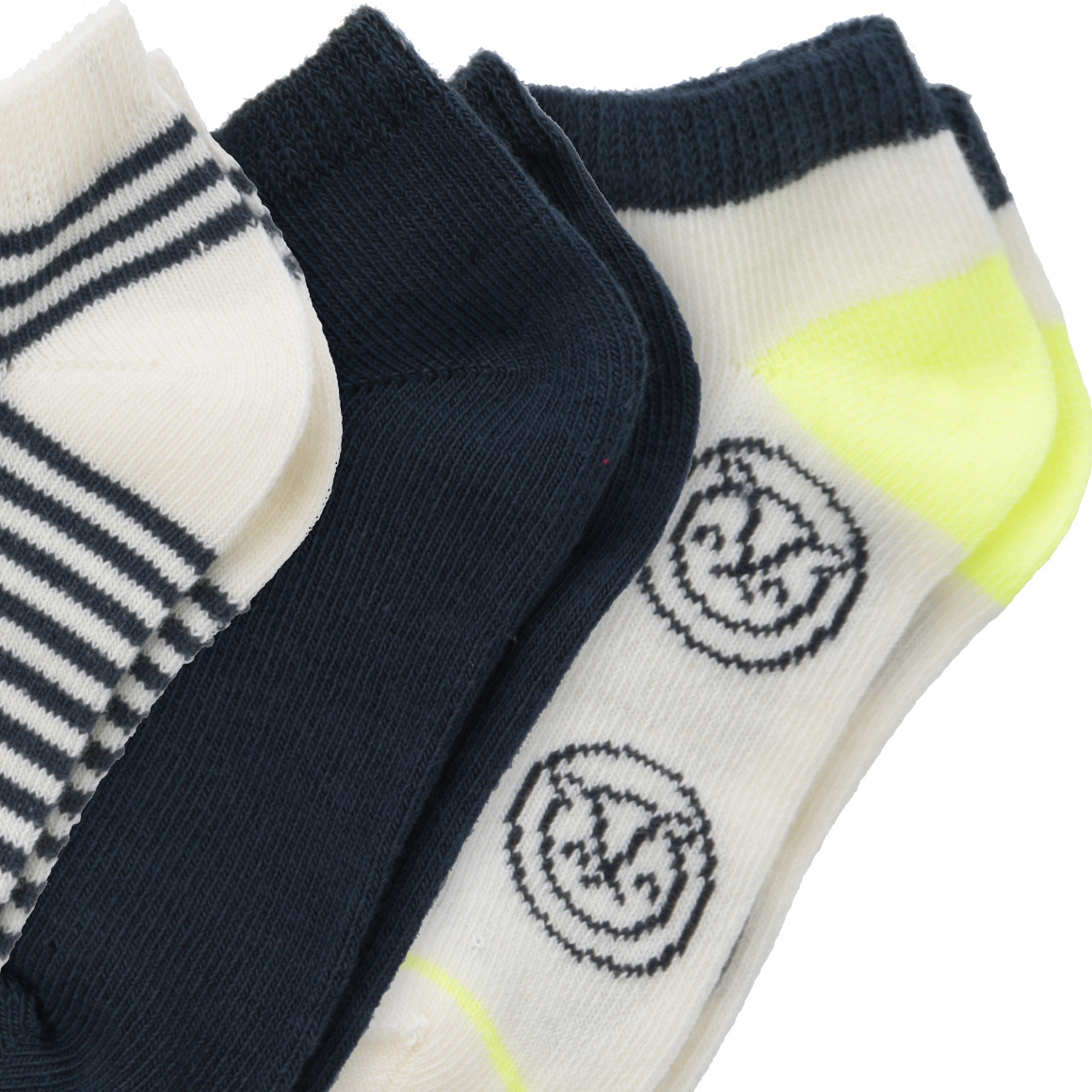 5 Paar Baby Sneaker-Socken im Muster-Mix