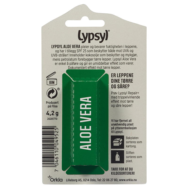 Lypsyl Lypsyl Aloe Vera