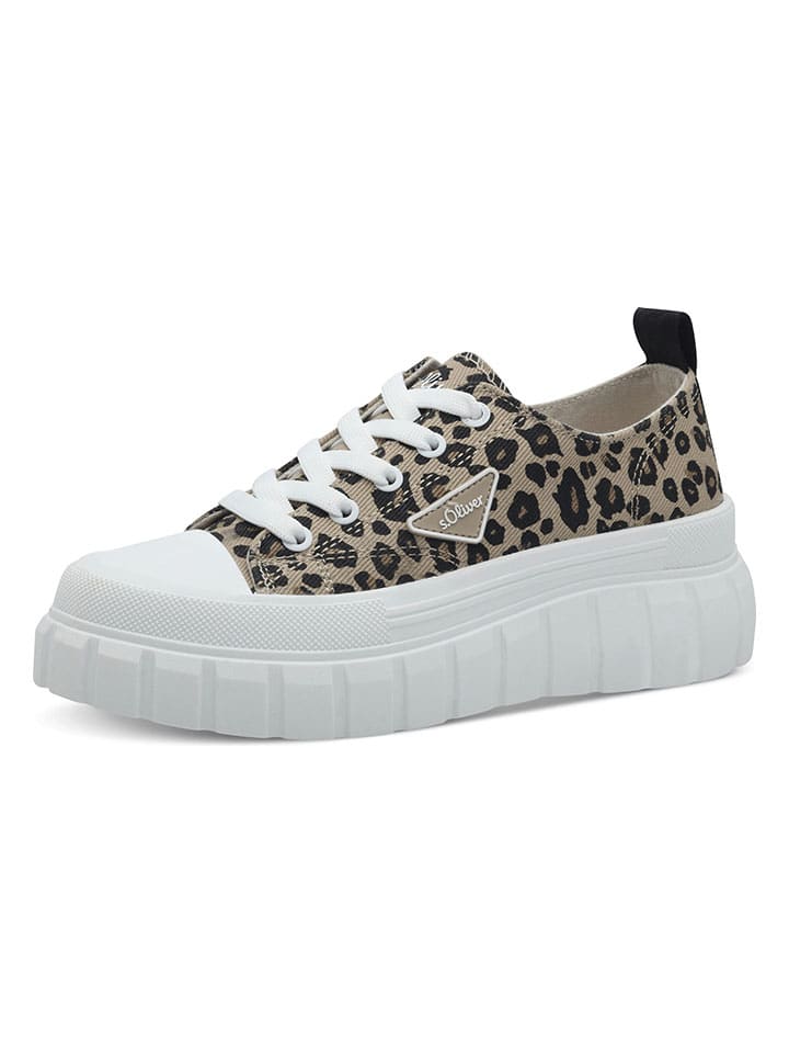 s.Oliver Sneakers in Beige günstig kaufen