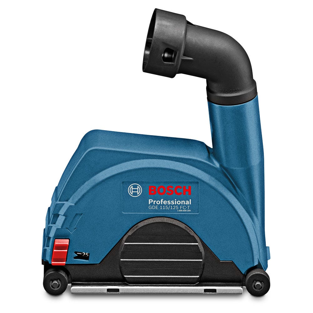 Capô de extração de pó BOSCH para esmerilhadeira angular de 115/125 mm GDE115/125FCT