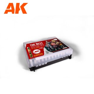 AK Paint Set - The Best 120 Colors For Figuers (120)