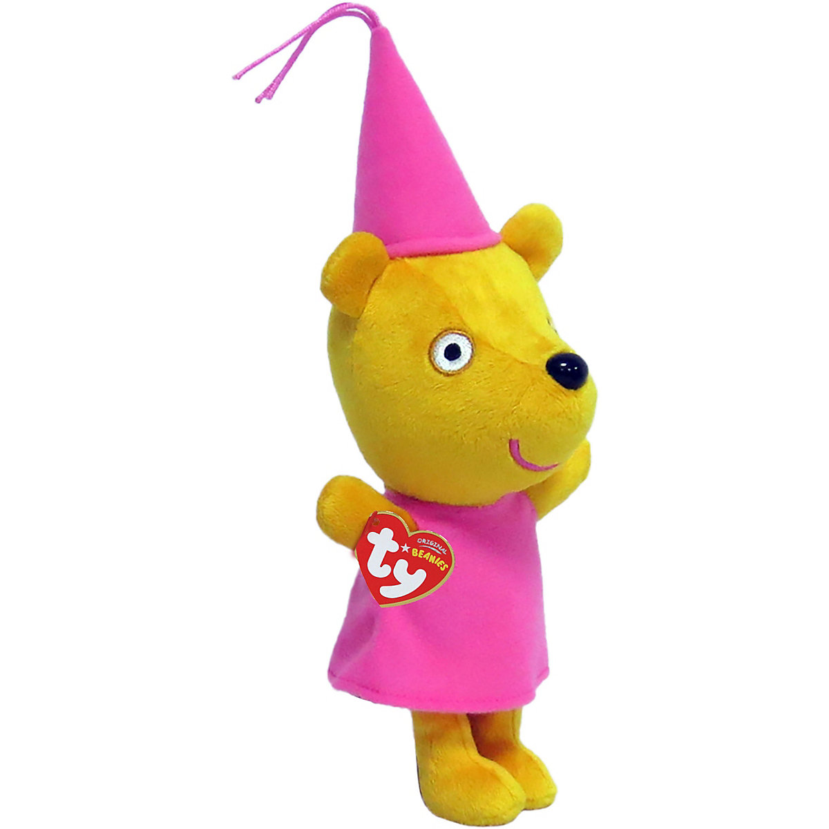 Beanie Babies Peppa Pig Princess Teddy, 15 cm