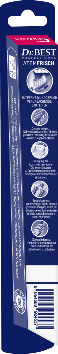 Zahnbürste Professional Atemfrisch mittel, 1 St