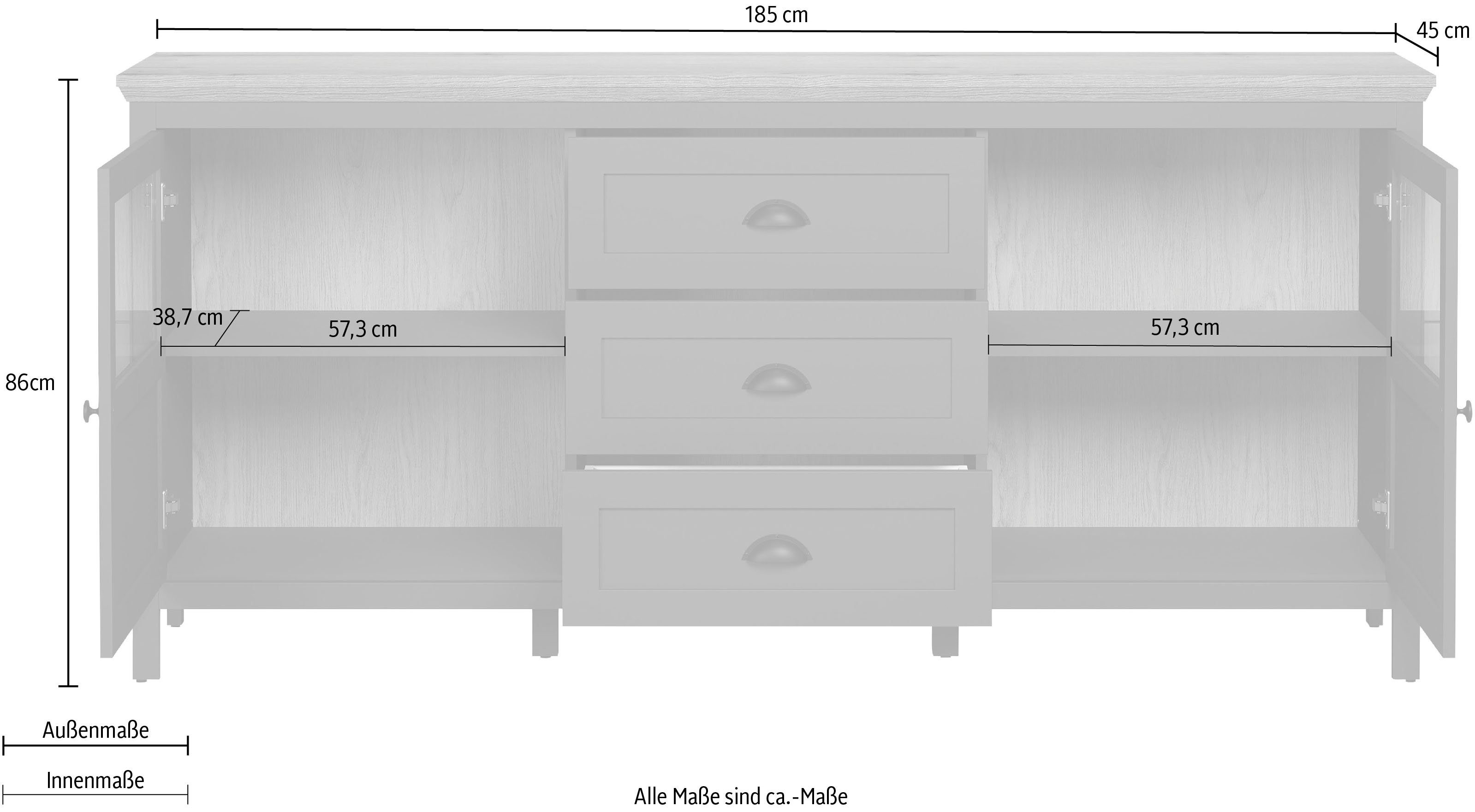 Home affaire Sideboard Vienna Sideboard