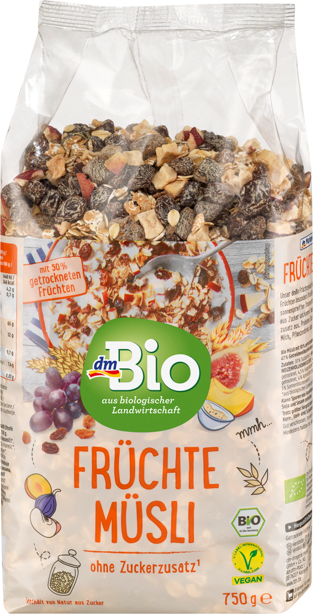 Müsli, Früchte, 750 g