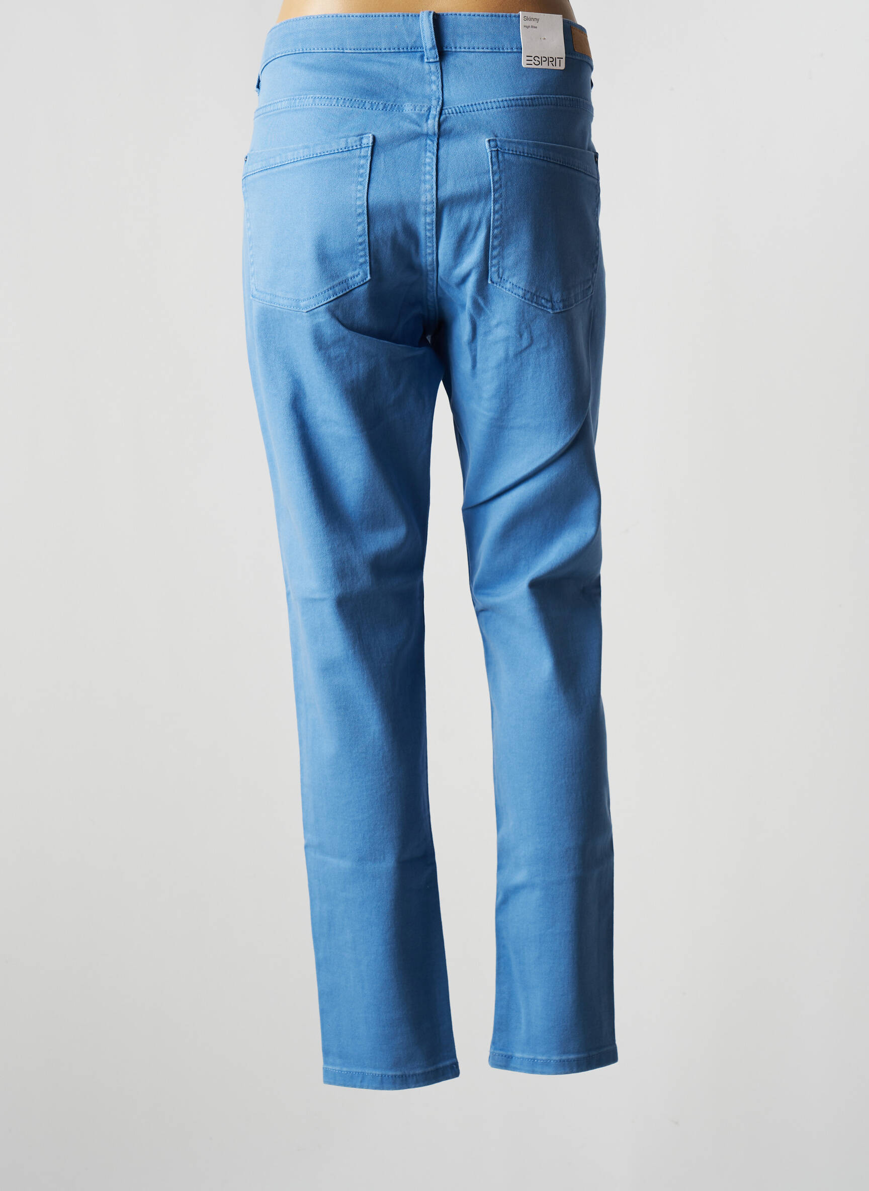 Esprit Jeans Coupe Slim Femme couleur bleu