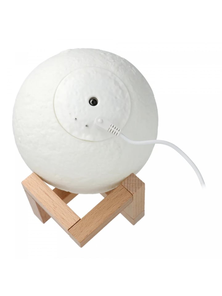 COFI 1453 Tischlampe / Luftbefeuchter Mondförmig 880 ml Feuchtigkeitsspender in Weiß günstig kaufen onesize