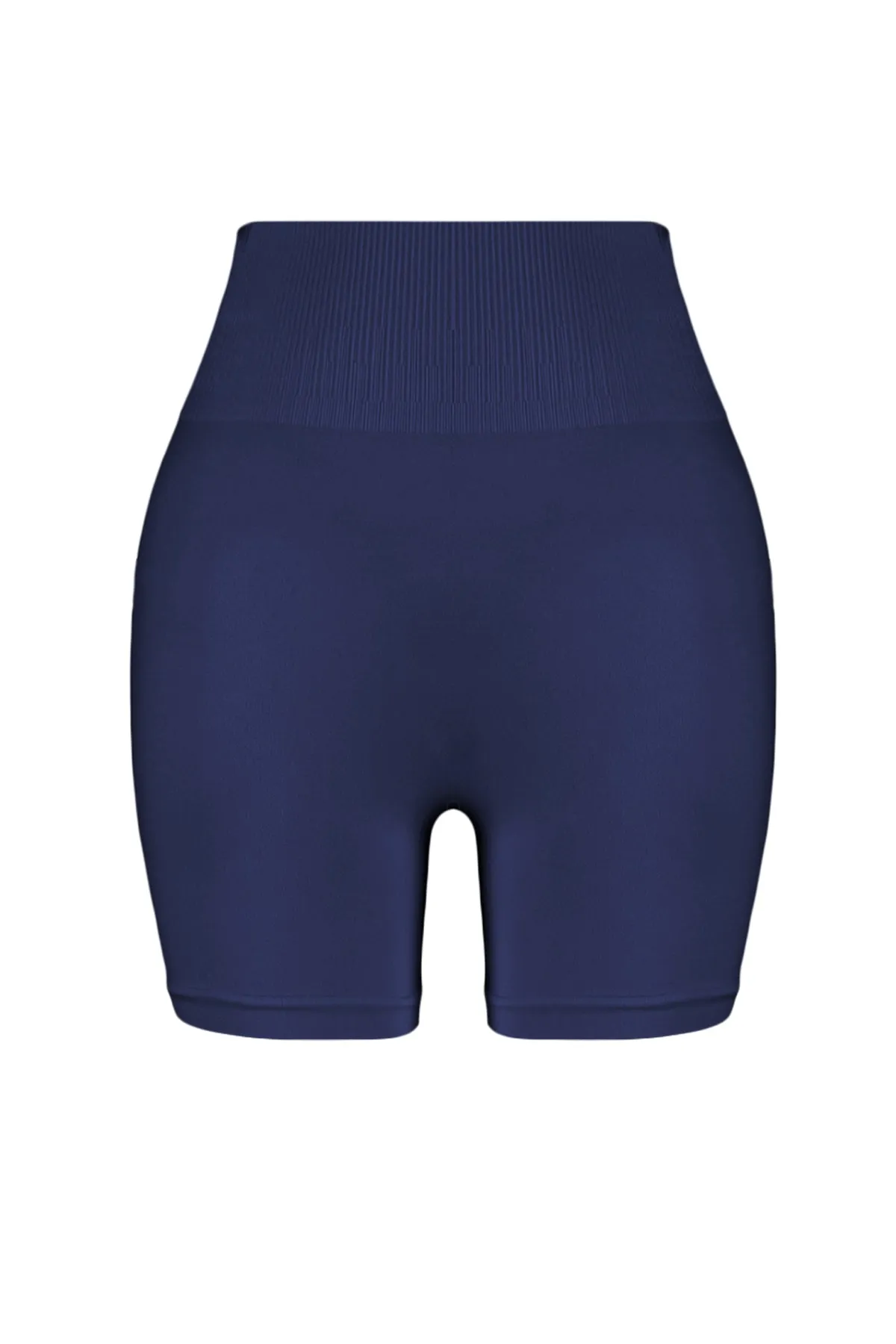 Trendyol Collection  Space Navy Blau Nahtlose/Nahtlose Extra Collector Gestrickte Sportshorts/Kurze Leggings THMSS23TY00001